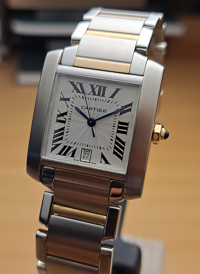 Large Cartier Tank Francaise 18K YG/SS Automatic Wristwatch Ref. W51005Q4